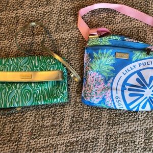 Lilly Pulitzer purse Lot EUC